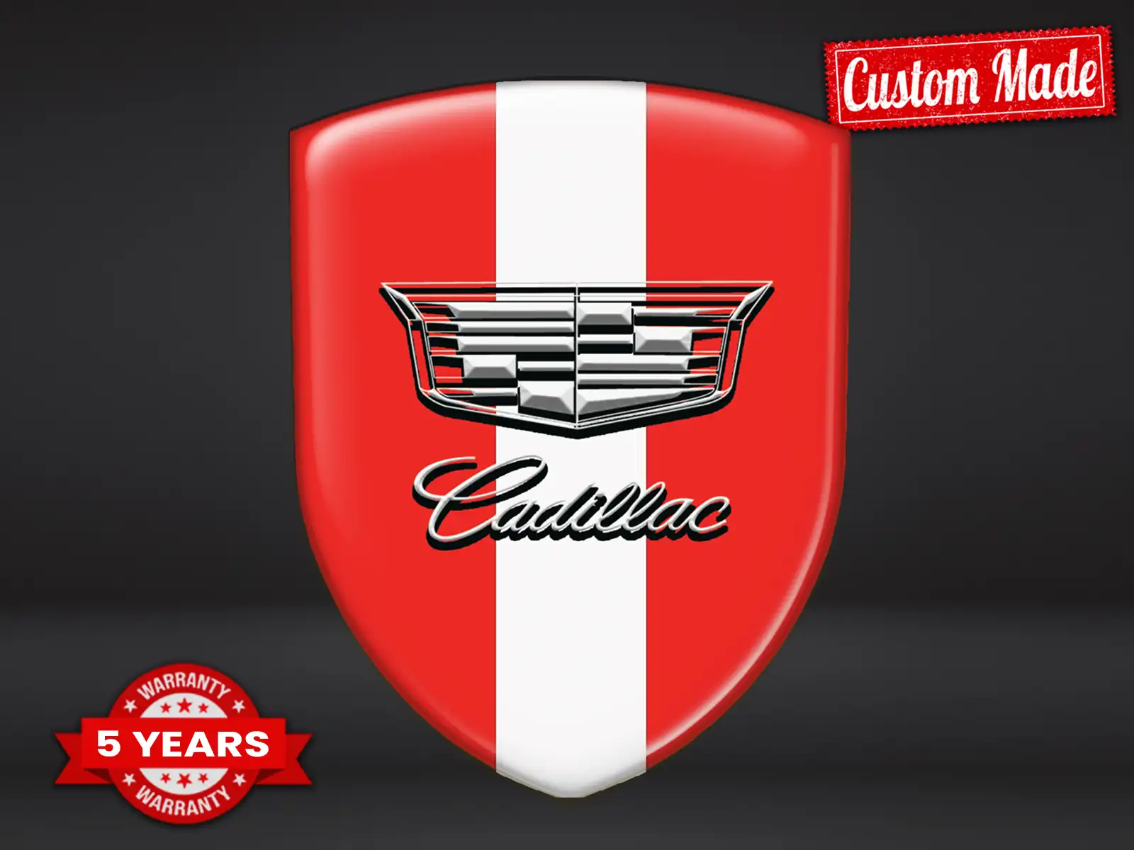 Cadillac Pegatinas Ventana Vehículo Moderna Estándar Fuerte